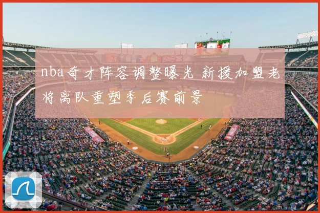 nba奇才阵容调整曝光 新援加盟老将离队重塑季后赛前景